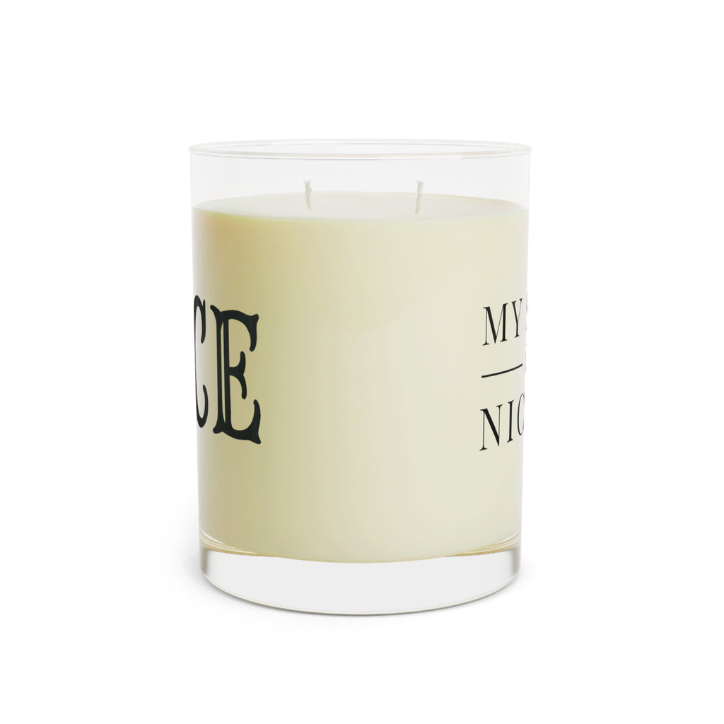 My Sister | Designer Slogan Scented Glass Candle (11 oz)