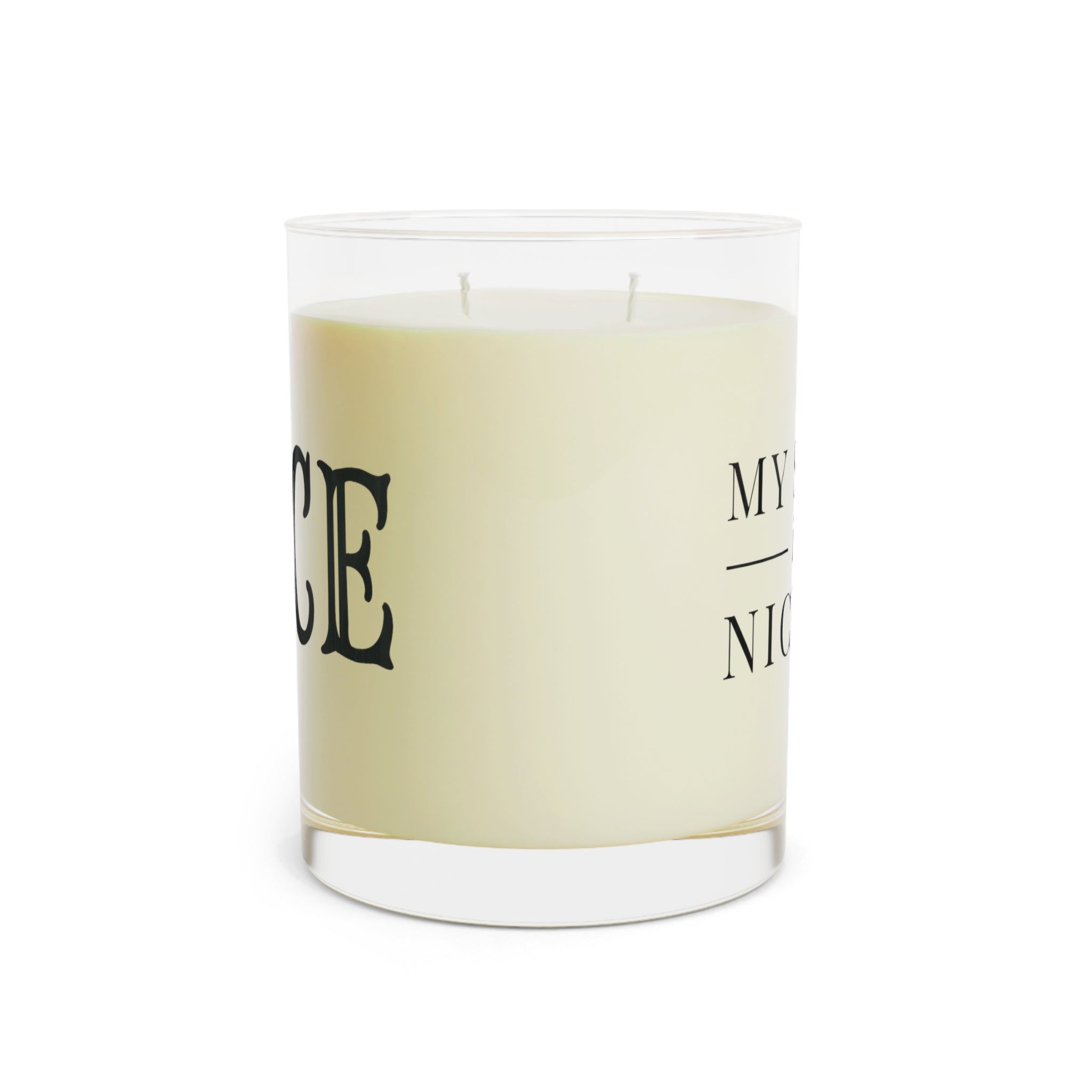 My Sister | Designer Slogan Scented Glass Candle (11 oz)