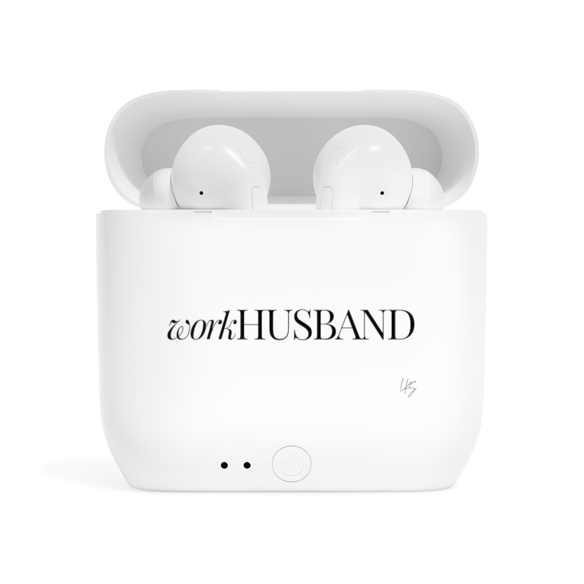 work Husband |  Designer Slogan Wireless Earbuds