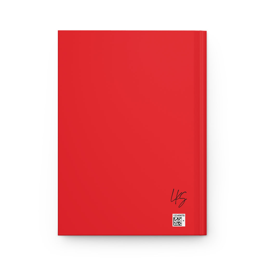 Design Life | Design Tattoo Hardcover Journal -Red