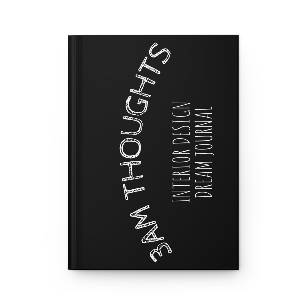 3AM Thoughts | Interior Design Dream Journal, Hardcover